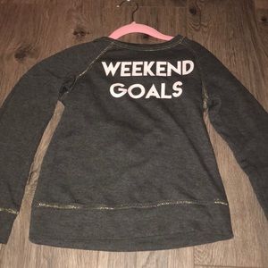 Weekend goals shirt